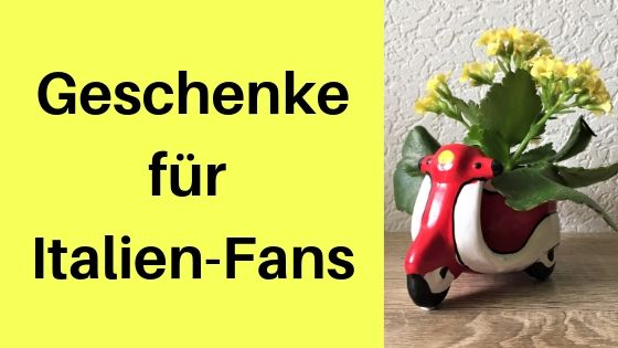 Ideal für Geburtstag oder Weihnachten: Geschenke für Italien-Fans