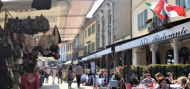 Sonntagsmarkt in Cannobio: Ein Muss am Lago Maggiore