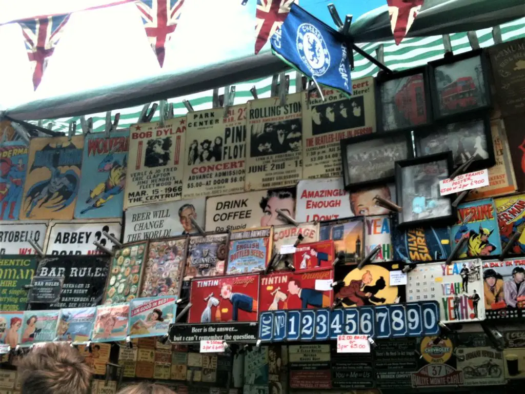 Notting Hill Portobello Market Bild 5 bearbeitet