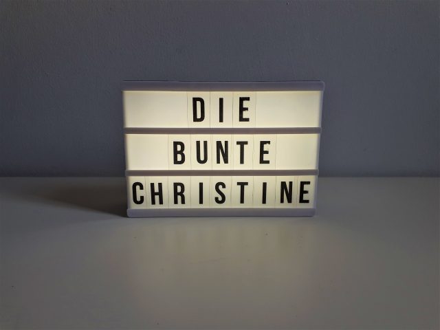 Bloggeburtstag: 4 Jahre „Die bunte Christine“