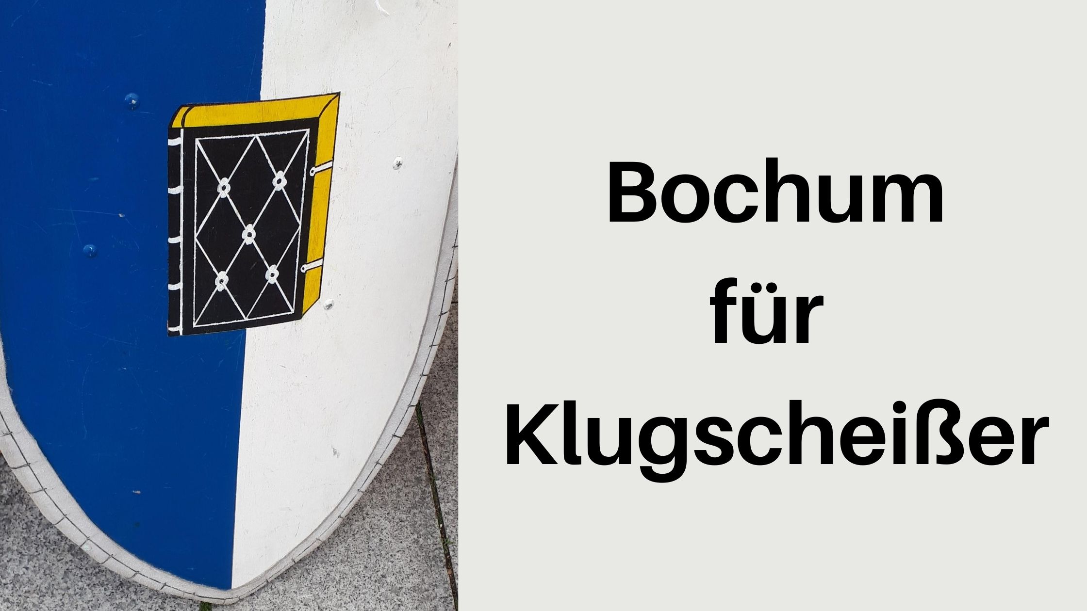 Rezension: Bochum für Klugscheißer von Dietmar Bleidick