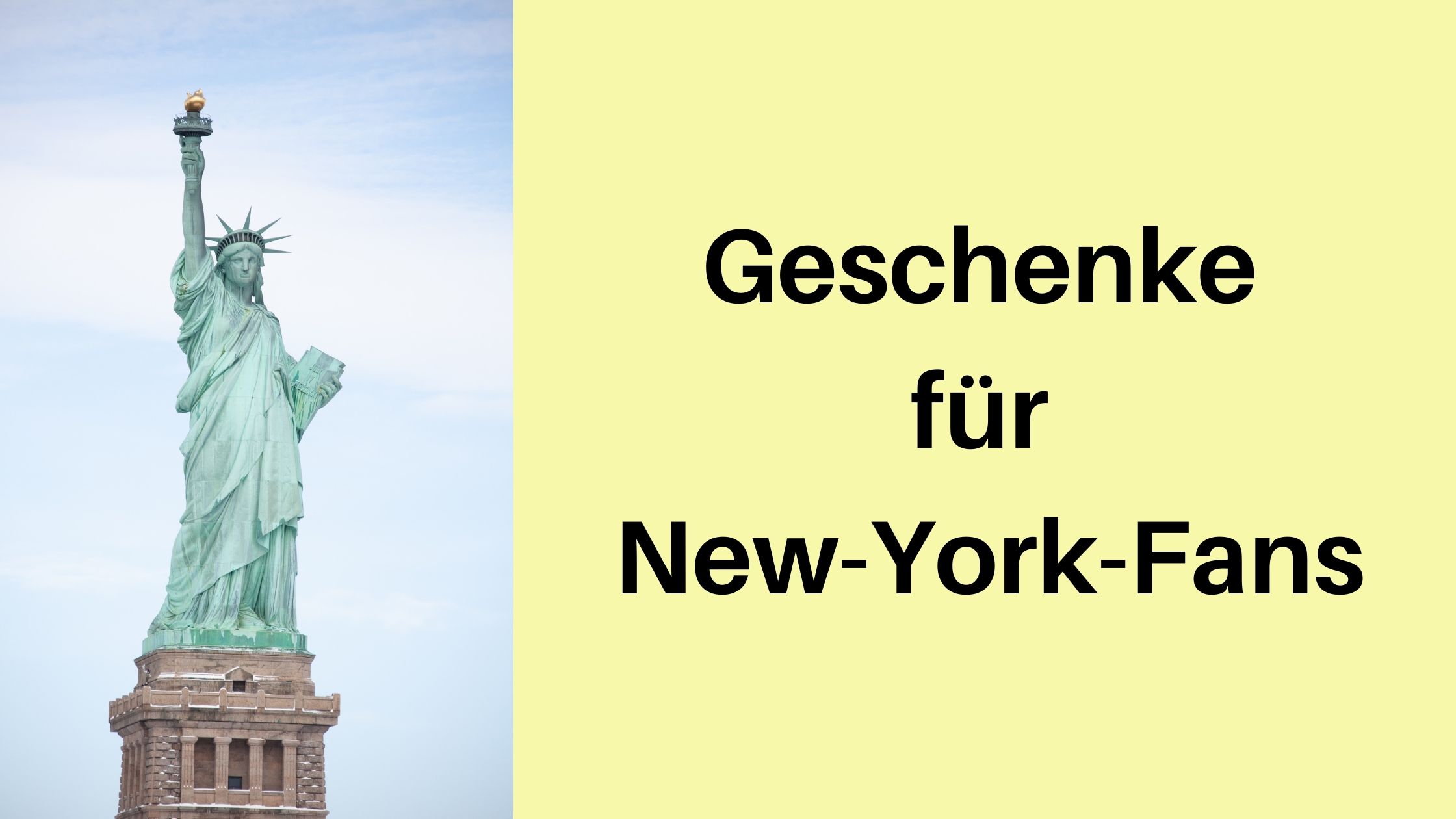 Geburtstag, Weihnachten und Co.: Geschenke für New-York-Fans