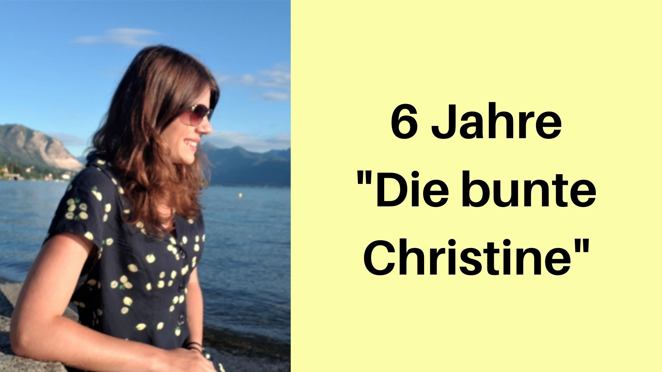 Bloggeburtstag: 6 Jahre „Die bunte Christine“