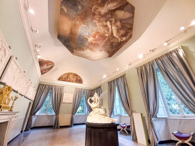 Villa Carlotta am Comer See Bild 6 bearbeitet klein / Lohnt sich sehr: das Museum in der Villa Carlotta.