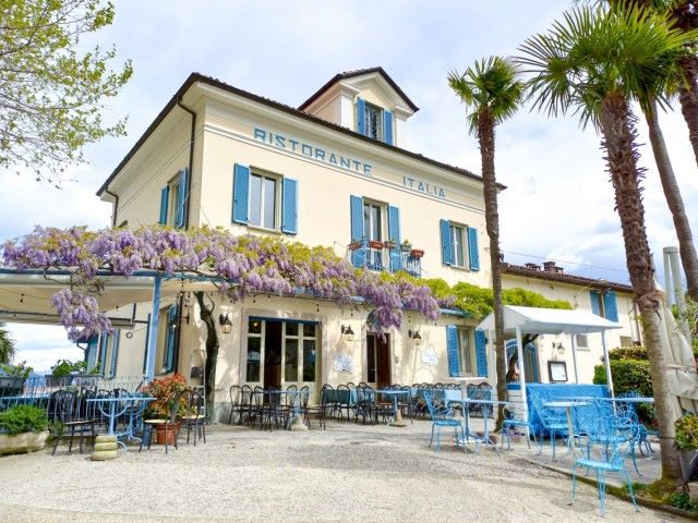 Ristorante Italia auf der Isola dei Pescatori am Lago Maggiore