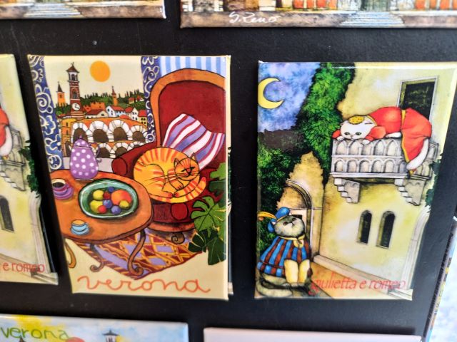 Souvenir Magnete in Verona