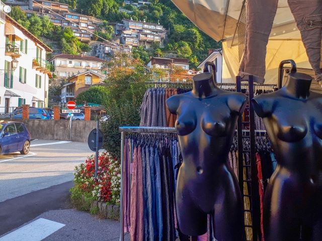 Markt in Cannero Riviera